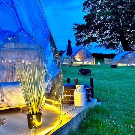 Hotel Deerstone Glamping-Boulsworth Hill Dome Hot Tub Earby Exteriér fotografie