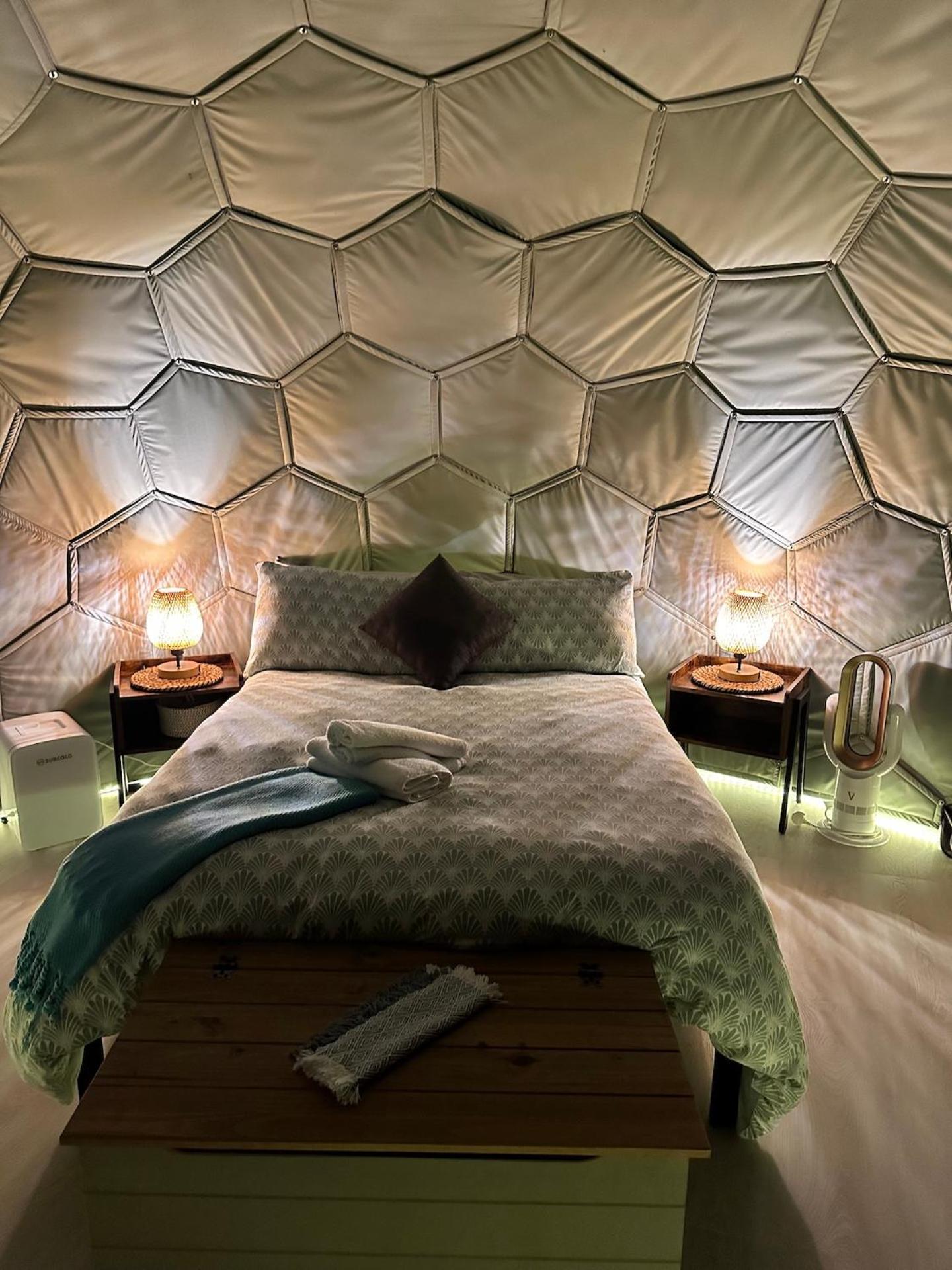 Hotel Deerstone Glamping-Boulsworth Hill Dome Hot Tub Earby Exteriér fotografie
