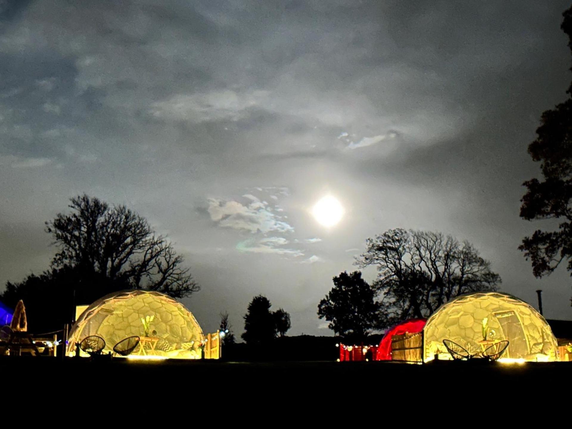 Hotel Deerstone Glamping-Boulsworth Hill Dome Hot Tub Earby Exteriér fotografie