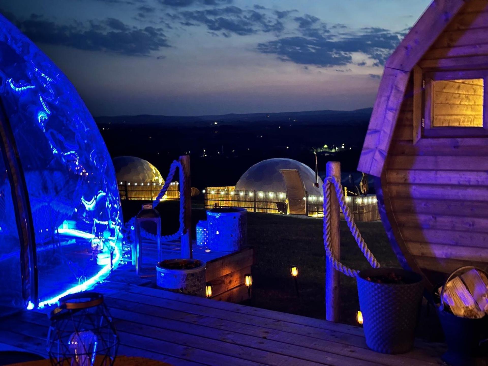 Hotel Deerstone Glamping-Boulsworth Hill Dome Hot Tub Earby Exteriér fotografie