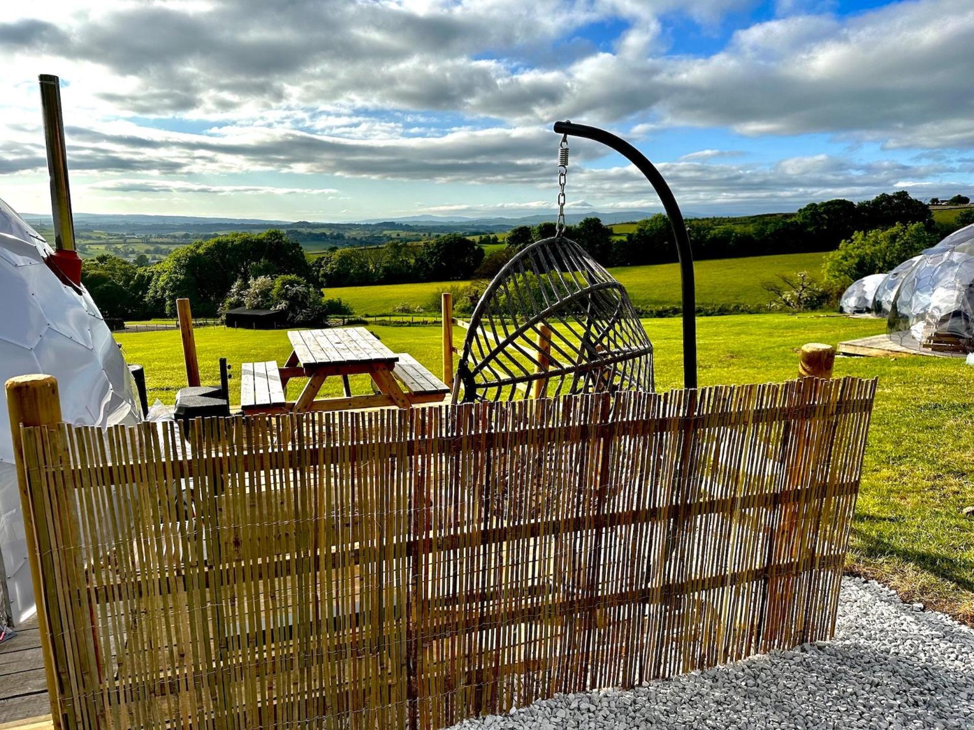 Hotel Deerstone Glamping-Boulsworth Hill Dome Hot Tub Earby Exteriér fotografie